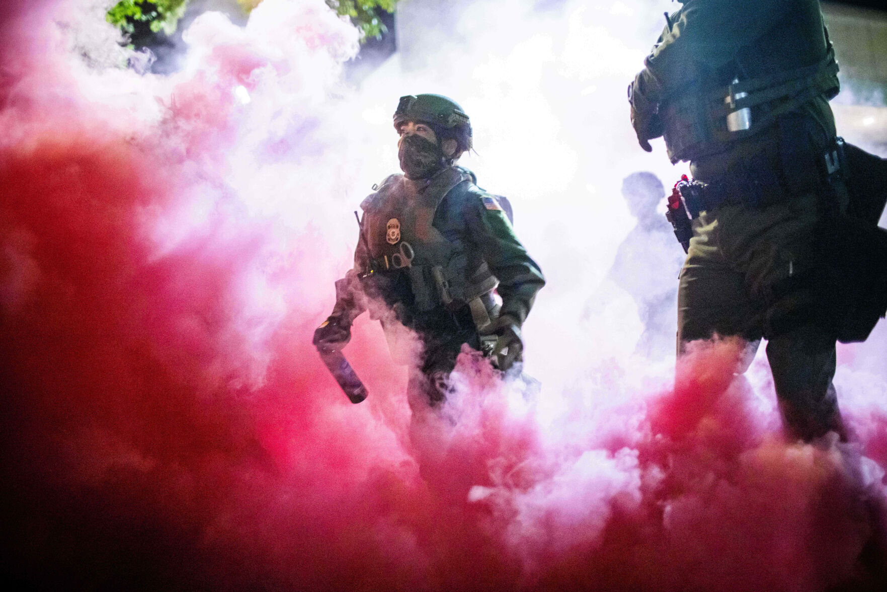APTOPIX National Guard Oregon